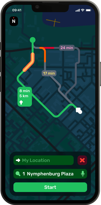 New Maps App & Carplay UX/UI case study