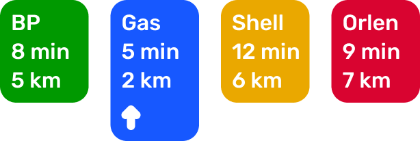 ios map stop options